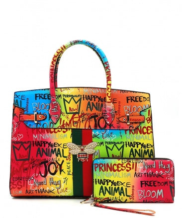 Graffiti Handbag 